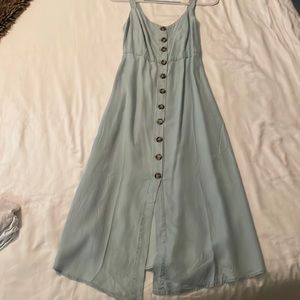 Light blue maxi dress